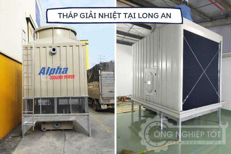 Công Nghiệp Tốt chuyên sản xuất, lắp đặt tháp giải nhiệt nước ở Long An